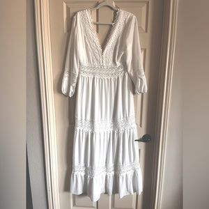 NWOT Lace Maxi Dress